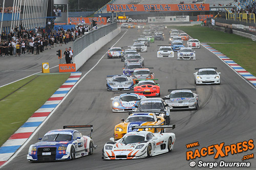 Start race Dutch Supercar Challenge